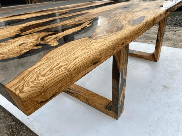 Black Walnut Solid Wooden Multi-Slab Epoxy Table – Articture