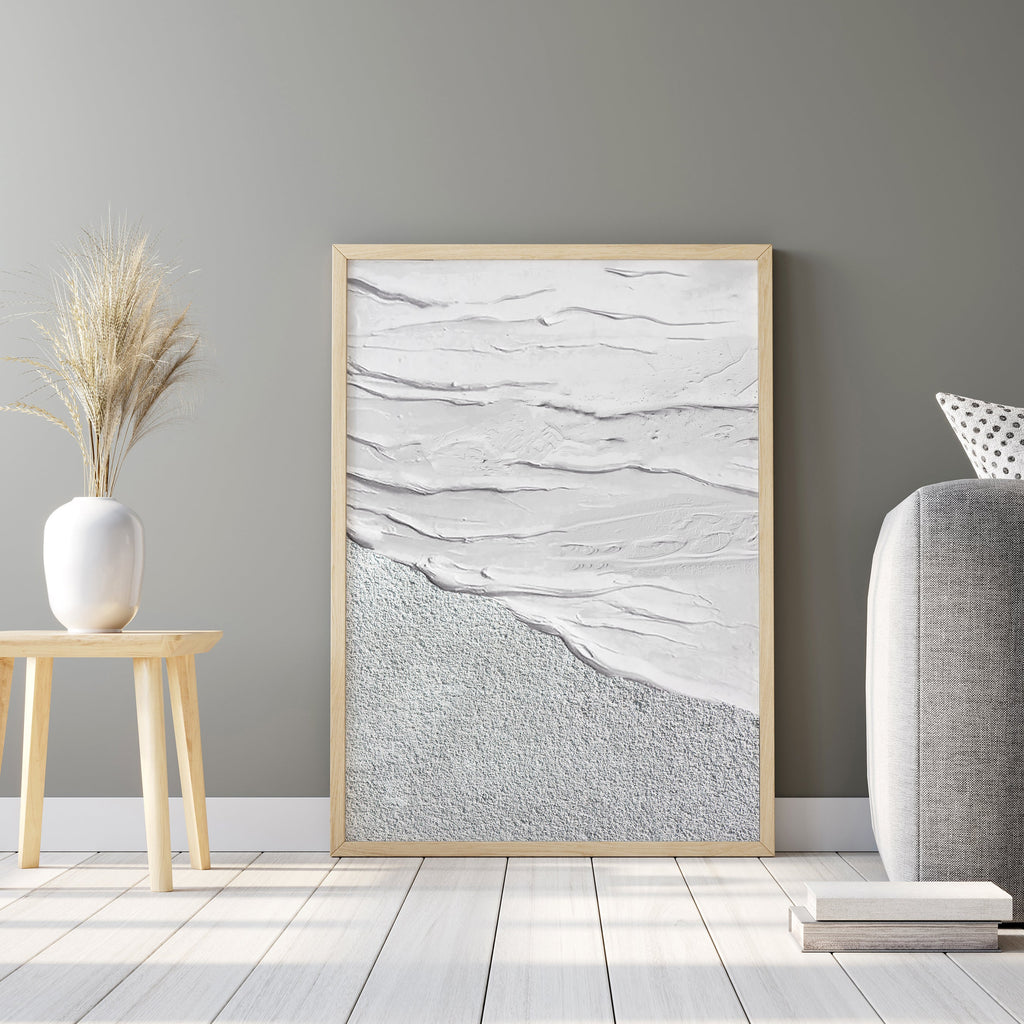 Textured Minimalist Abstract Art photo