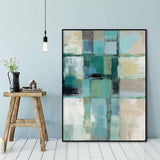 Teal of Art  Stretched Canvas