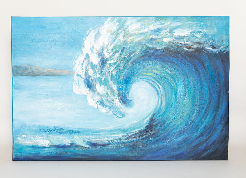 Island Wave Oil Painting