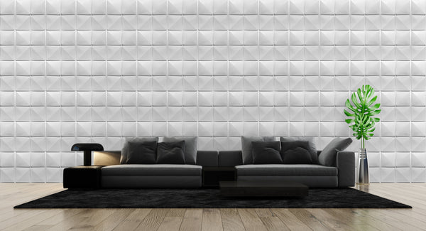 Quadra PVC Wall Panel (Set of 12)