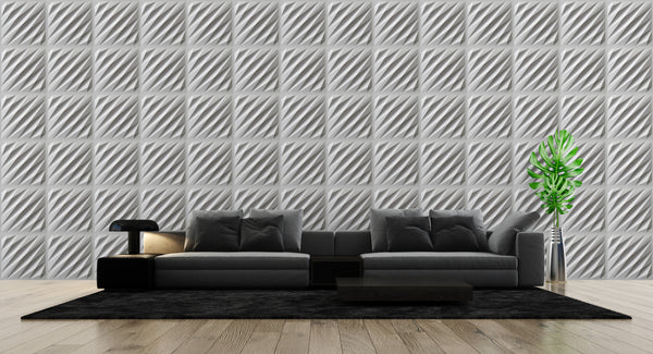 Zigazy PVC Wall Panel (Set of 12)