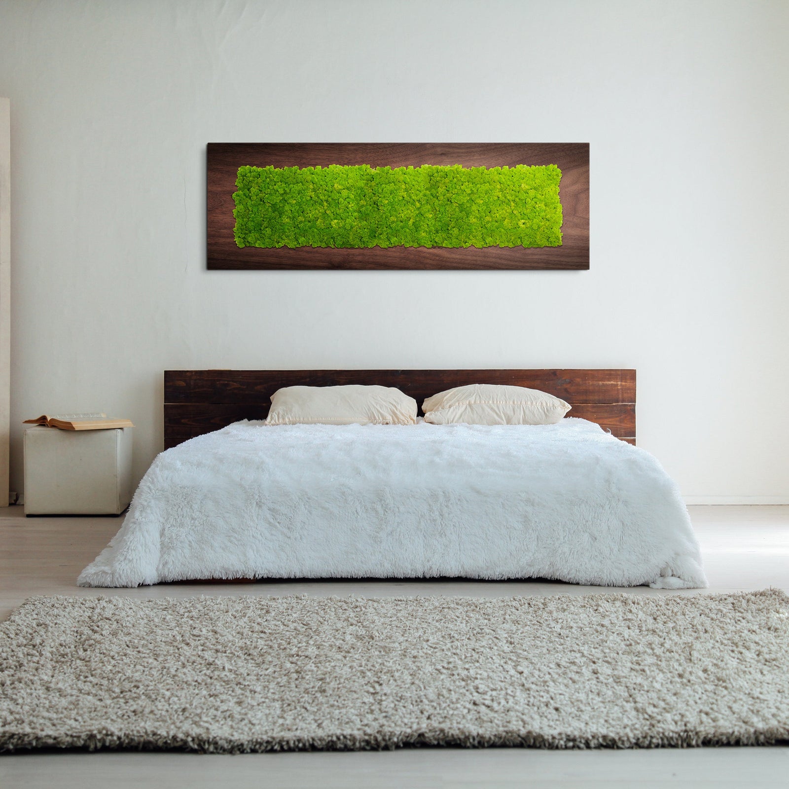 Wooden Panel Moss Art – Articture