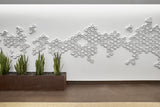 Inverted Hexagon 3D Wall Panel