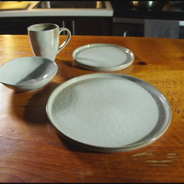 Quartz Dinnerware Set (Set of 12 plates)