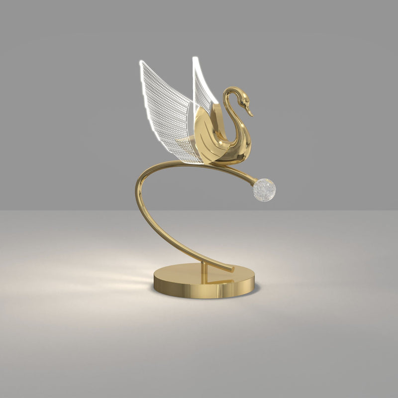 Sparkle Swan Lamp