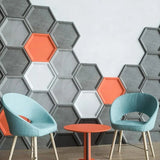 Honeycomb 3D Concrete Wall Panel