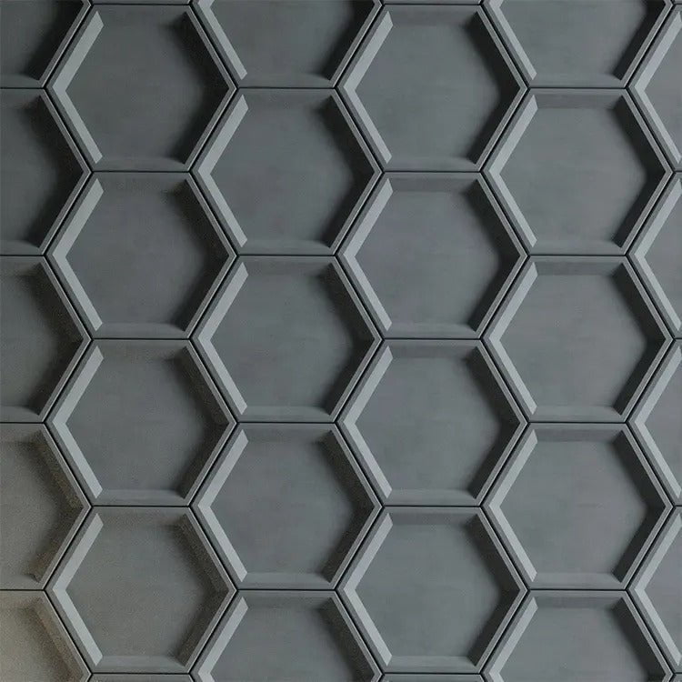 Honeycomb 3D Concrete Wall Panel