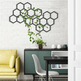 Hexagon Metal Wall Art
