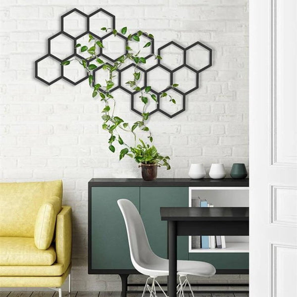 Metal Wall Art Articture – Hexagon