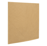 Euclid Stained Wooden Wall Panel - New