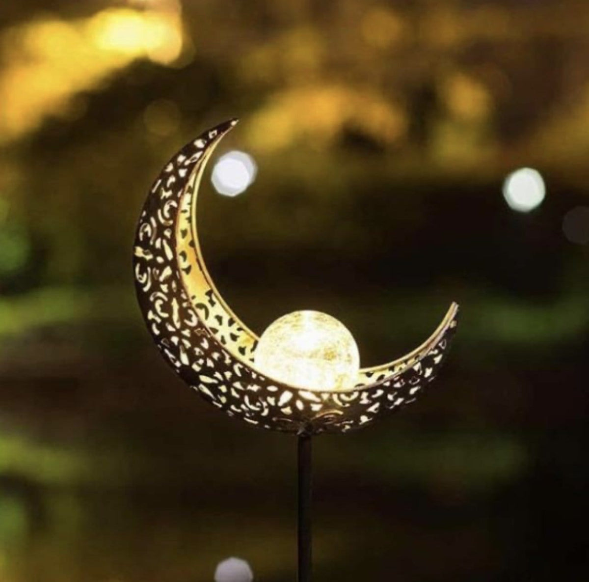 Crescent Moon Decor Light Articture