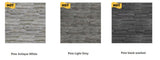Riko 3D Wood Wall Panel - Grey Tones (Set of 4 or 12)