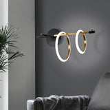 Ring Magnet Wall Sconce ( 2 rings)