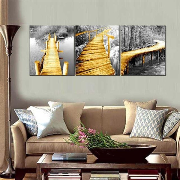 Walk in Sight Stretched Canvas