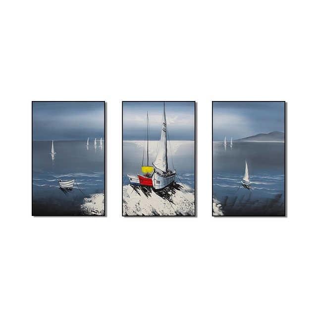 Paradise Sail Stretched Canvas