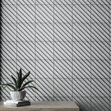 Oblique Lines 3D Concrete Wall Panel