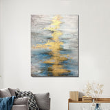 Shimmering River Oil Painting