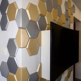 Original Hexagon 3D Wall Panel